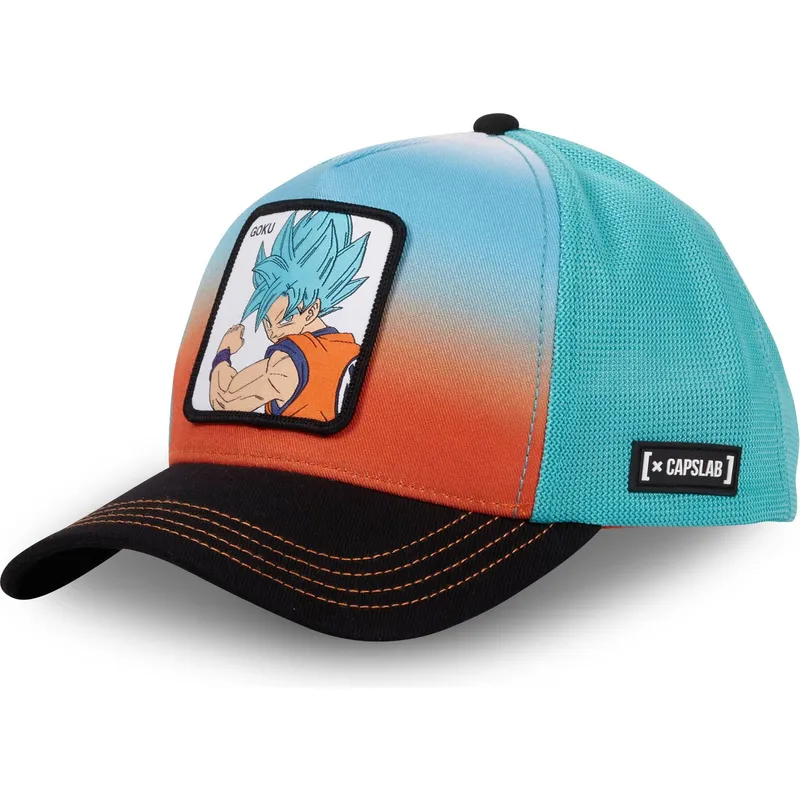 siltovka-zaoblena-viacfarebna-snapback-super-saiyan-blue-blu-son-goku-dragon-ball-capslab