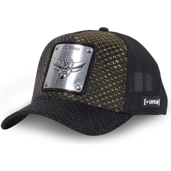 siltovka-zaoblena-cierna-snapback-dorada-gos-grendizer-robot-grendizer-capslab