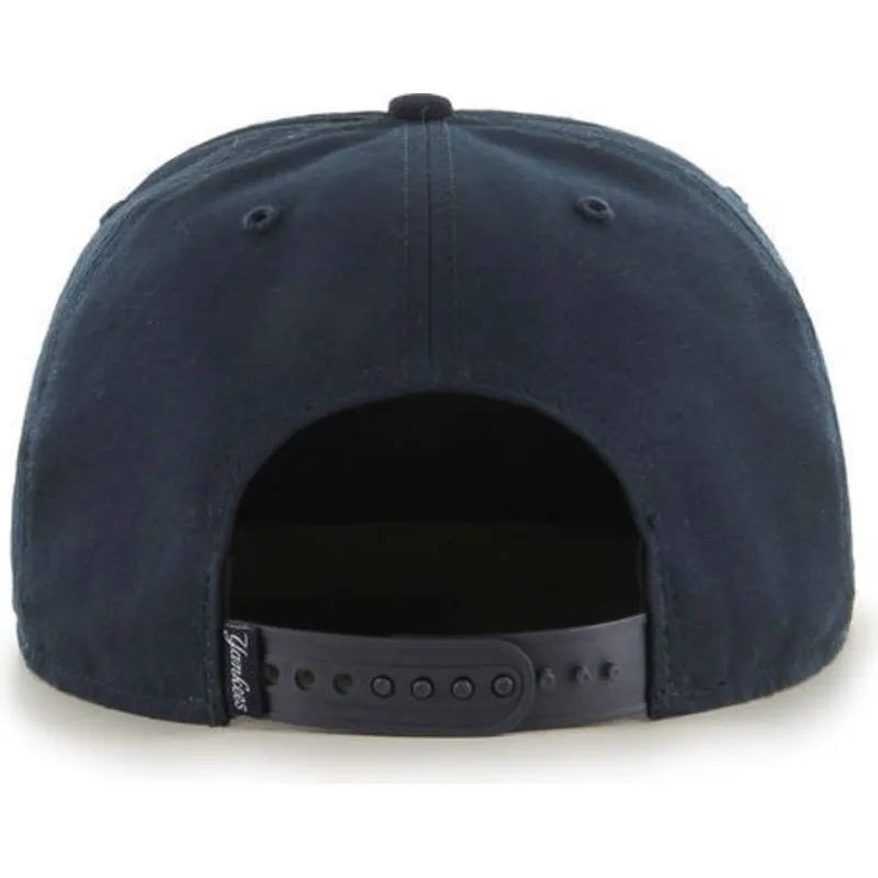 siltovka-rovna-tmavomodra-snapback-new-york-yankees-mlb-47-brand