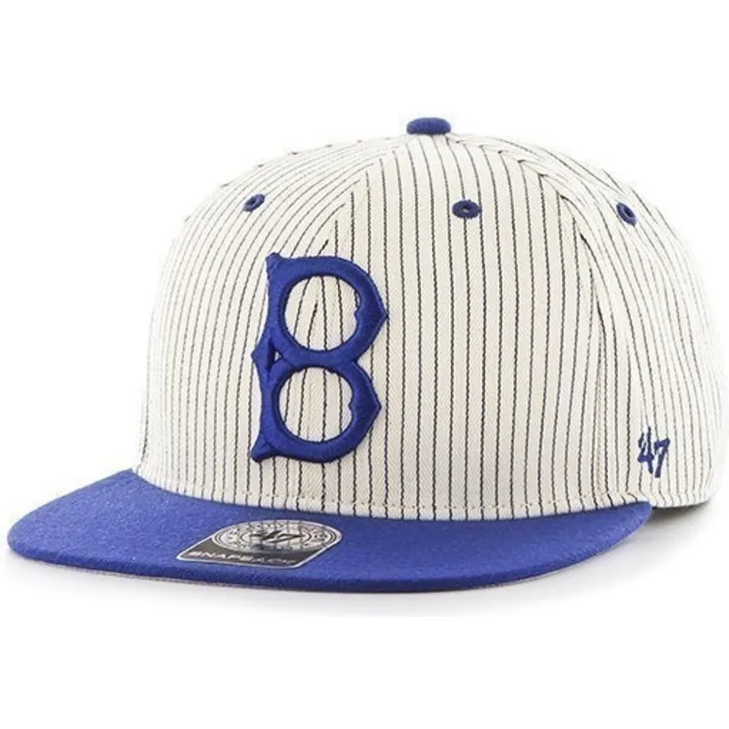 cap-rovna-white-snapback-rayas-los-angeles-dodgers-mlb-47-brand