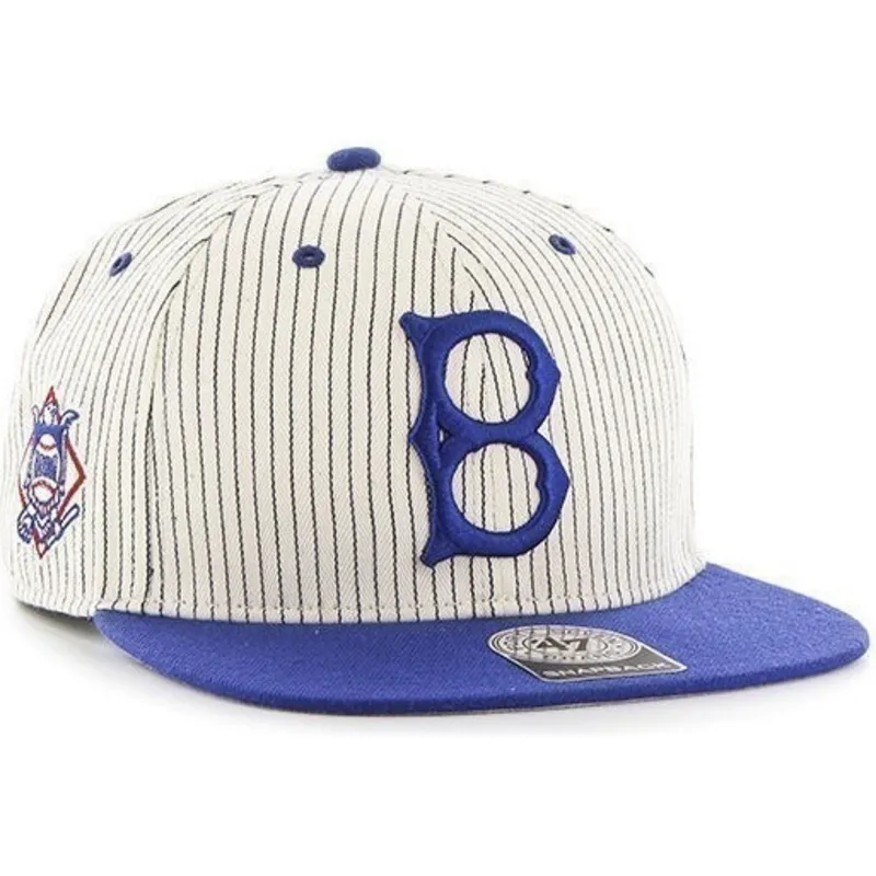 cap-rovna-white-snapback-rayas-los-angeles-dodgers-mlb-47-brand