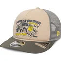 siltovka-zaoblena-bezova-snapback-american-muscle-power-9fifty-retro-crown-a-frame-new-era