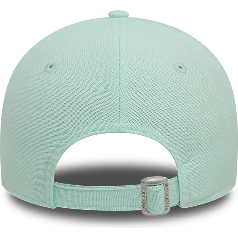 siltovka-zaoblena-zelena-nastavitelny-9forty-linen-los-angeles-dodgers-mlb-new-era