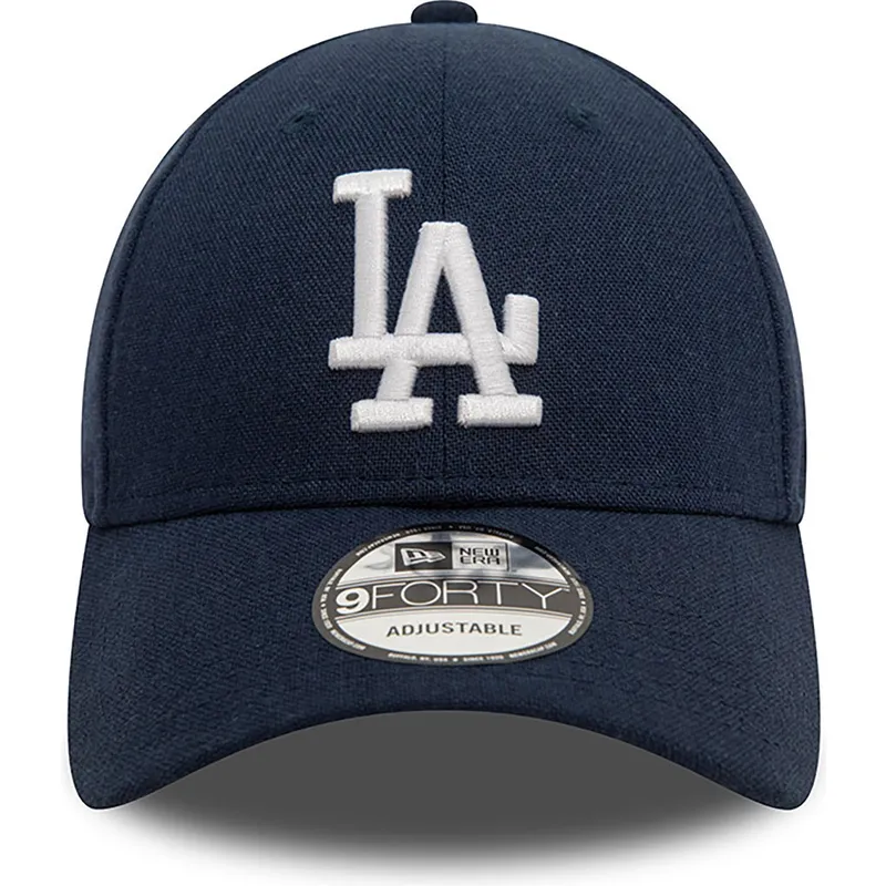 siltovky-zaoblena-tmavomodra-nastavitelny-pasik-9forty-linen-los-angeles-dodgers-mlb-new-era
