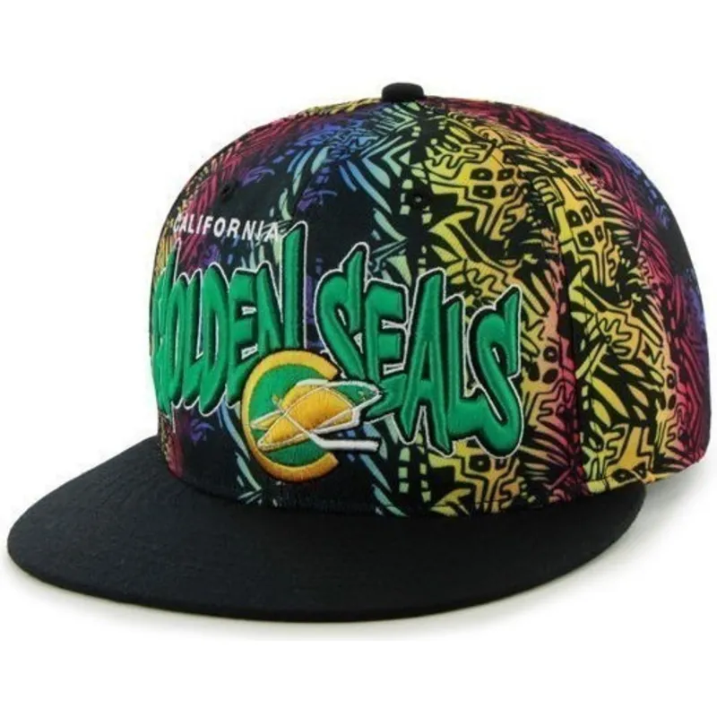 siltovka-rovna-zelena-snapback-nhl-47-brand