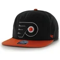 cap-rovna-black-snapback-philadelphia-flyers-nhl-47-brand