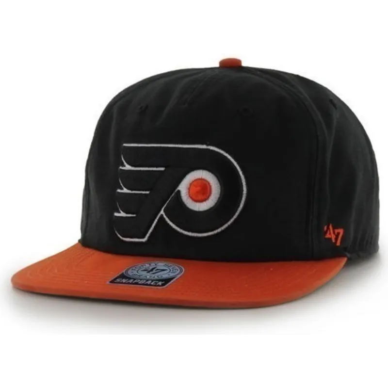 cap-rovna-black-snapback-philadelphia-flyers-nhl-47-brand