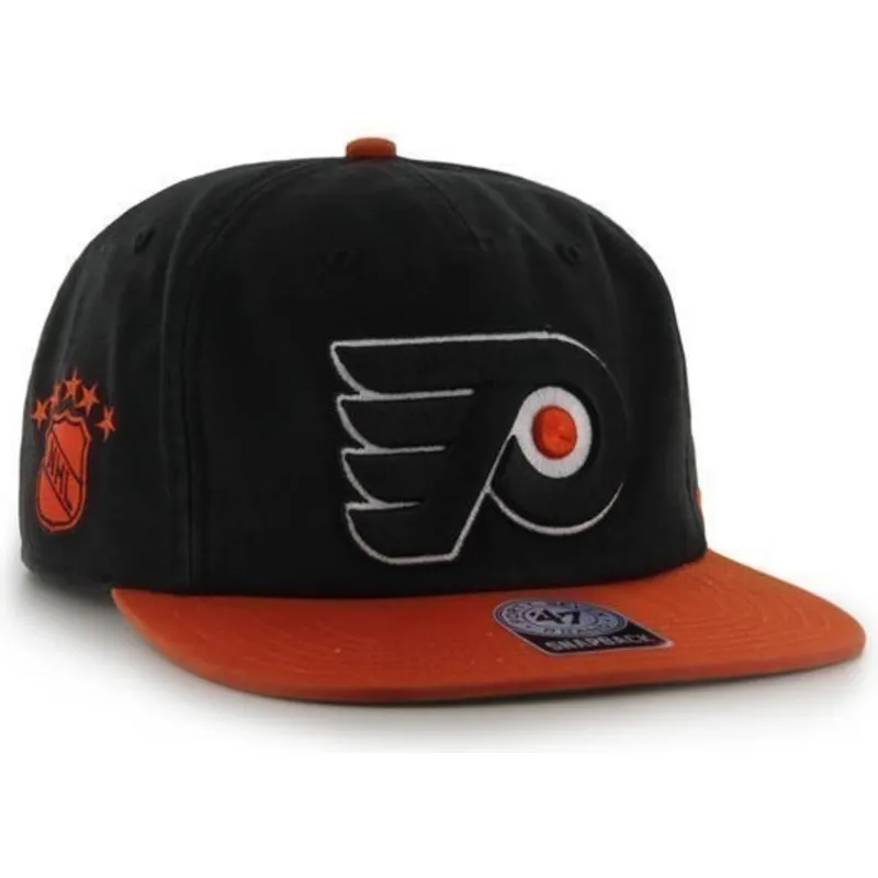cap-rovna-black-snapback-philadelphia-flyers-nhl-47-brand