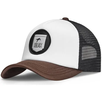Šiltovka zaoblená hnedá snapback Oblack