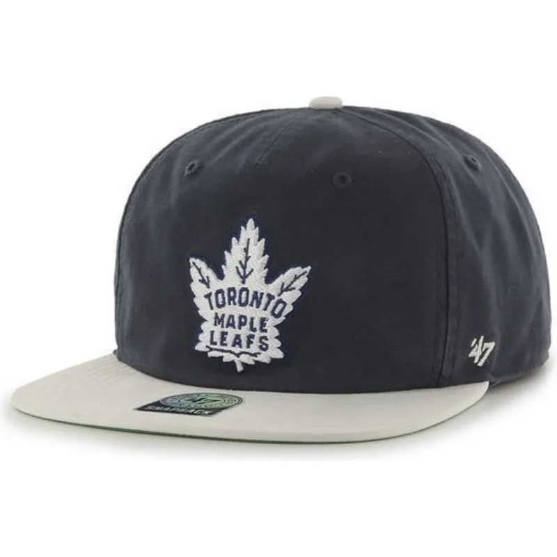 siltovka-rovna-tmavomodra-snapback-toronto-maple-leafs-nhl-47-brand
