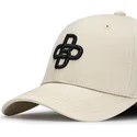 cap-zaoblena-beige-adjustable-strap-oblack