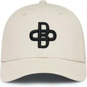cap-zaoblena-beige-adjustable-strap-oblack