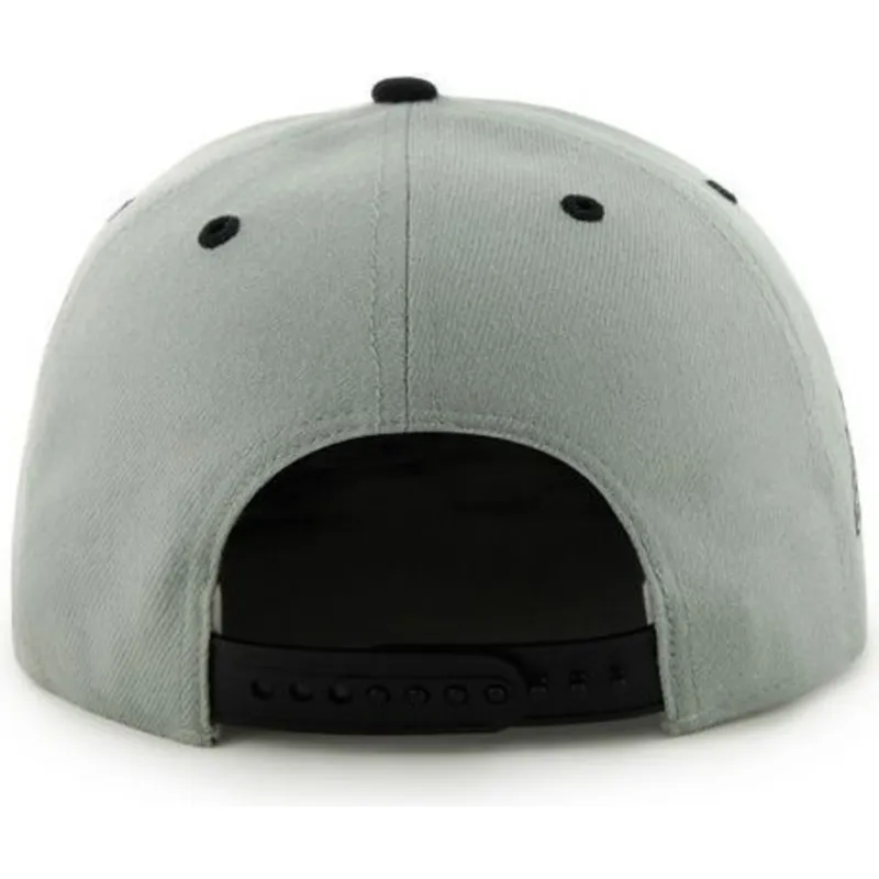 siltovka-rovna-siva-snapback-letras-los-angeles-kings-nhl-47-brand