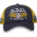 siltovky-zaoblena-kamionista-siva-snapback-crew14-von-dutch
