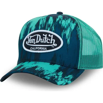 Šiltovka zaoblená zelená snapback VIBES GRE Von Dutch