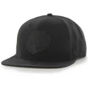 siltovka-rovna-cierna-snapback-chicago-blackhawks-nhl-47-brand