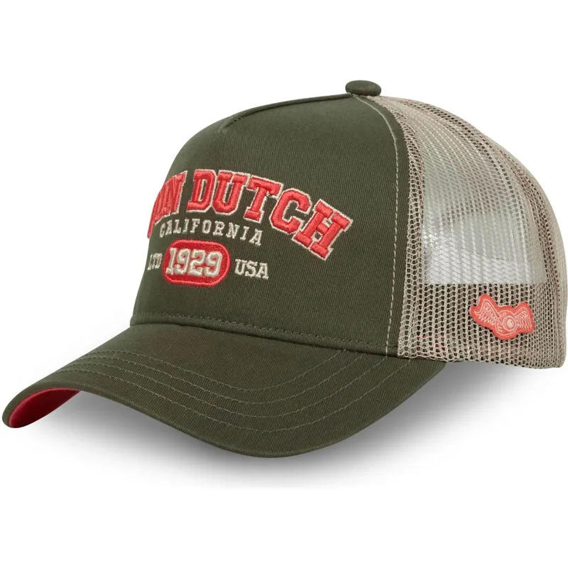 siltovka-zaoblena-zelena-snapback-col-von-dutch