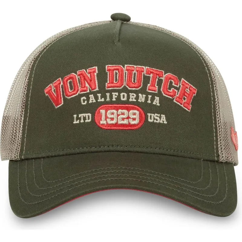 siltovka-zaoblena-zelena-snapback-col-von-dutch
