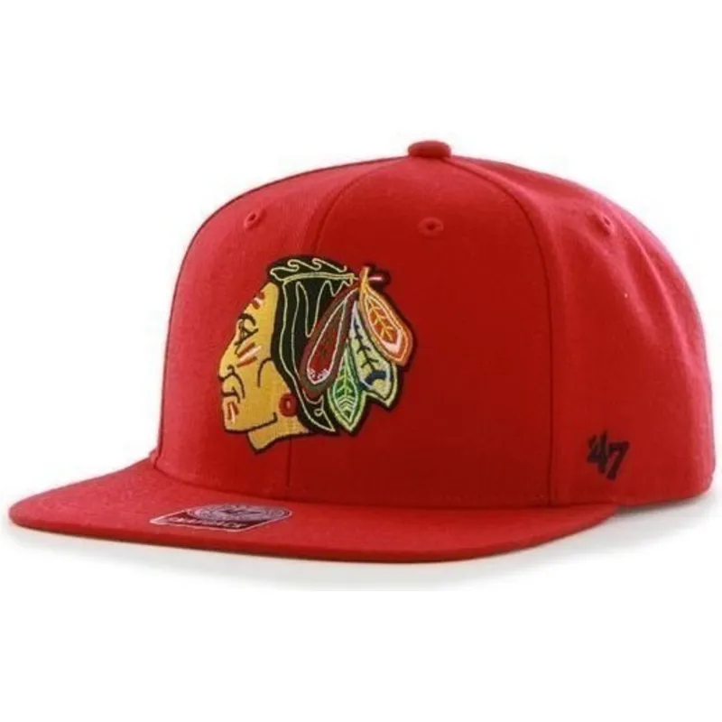 siltovka-rovna-cervena-snapback-chicago-blackhawks-nhl-47-brand