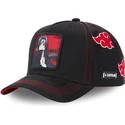 siltovka-zaoblena-cierna-snapback-pre-deti-kidaka2-itachi-uchiha-naruto-capslab