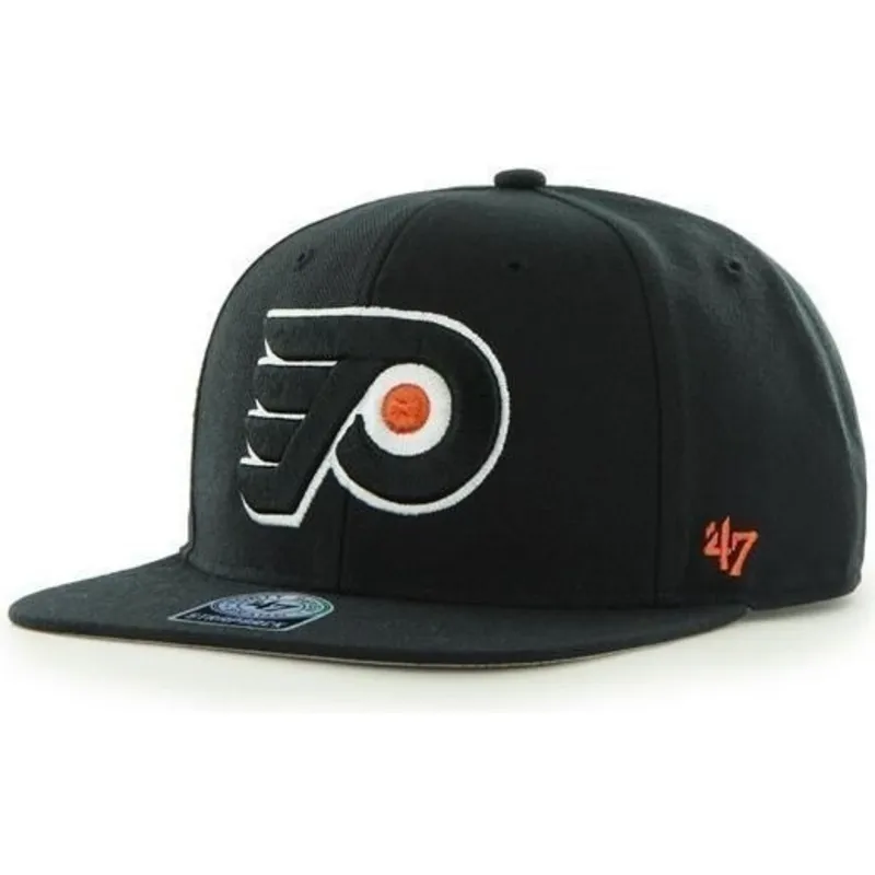 siltovka-rovna-cierna-snapback-philadelphia-flyers-nhl-47-brand