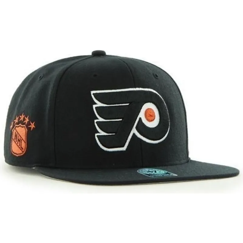 siltovka-rovna-cierna-snapback-philadelphia-flyers-nhl-47-brand