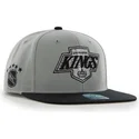 siltovka-rovna-siva-snapback-los-angeles-kings-nhl-47-brand