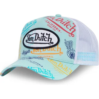 Cap zaoblená blue snapback Von Dutch