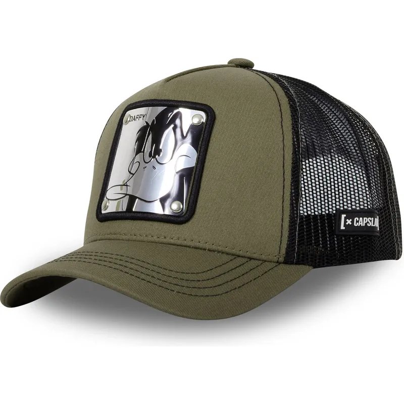 cap-zaoblena-green-snapback-daffy-duck-looney-tunes-capslab