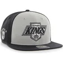 siltovka-rovna-siva-snapback-los-angeles-kings-nhl-47-brand