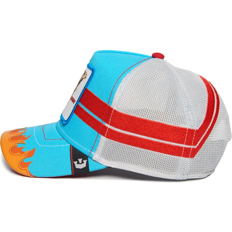 siltovky-zaoblena-kamionista-modra-snapback-dromedario-smokin-somebody-stop-me-supercharged-the-farm-the-farm-de-goorin-bros