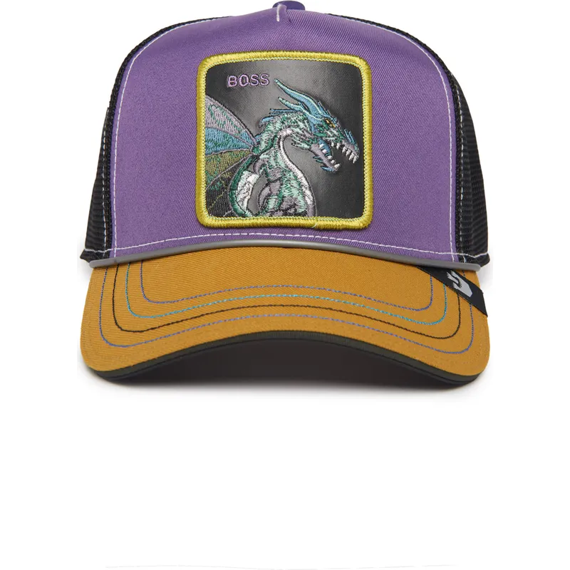 siltovka-zaoblena-fialova-snapback-boss-hammer-and-spike-insert-coin-vol2-the-farm-goorin-bros