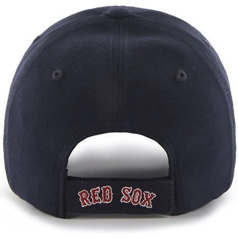 siltovka-zaoblena-tmavomodra-nastavitelny-boston-red-sox-mlb-47-brand