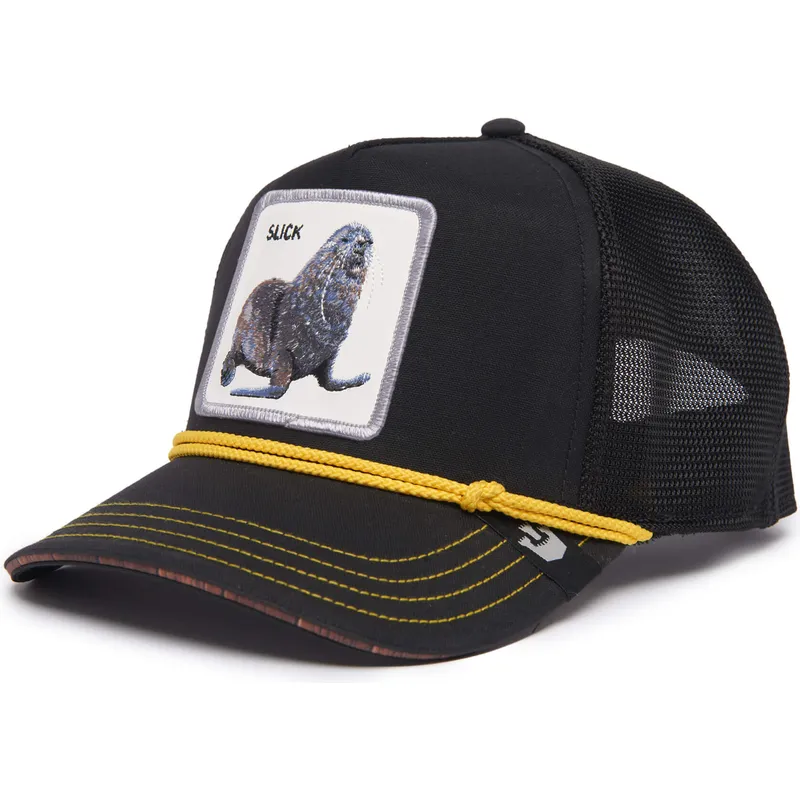 siltovka-zaoblena-cierna-snapback-slick-seal-of-approval-nautical-nonsense-the-farm-goorin-bros