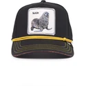 siltovka-zaoblena-cierna-snapback-slick-seal-of-approval-nautical-nonsense-the-farm-goorin-bros