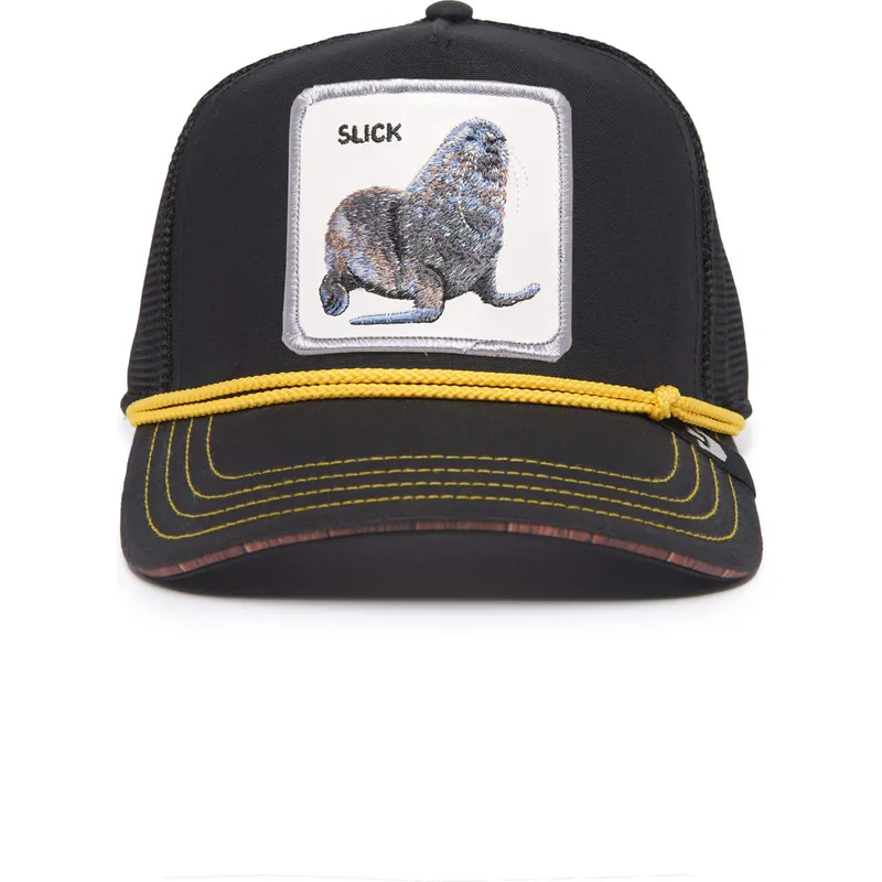 siltovka-zaoblena-cierna-snapback-slick-seal-of-approval-nautical-nonsense-the-farm-goorin-bros