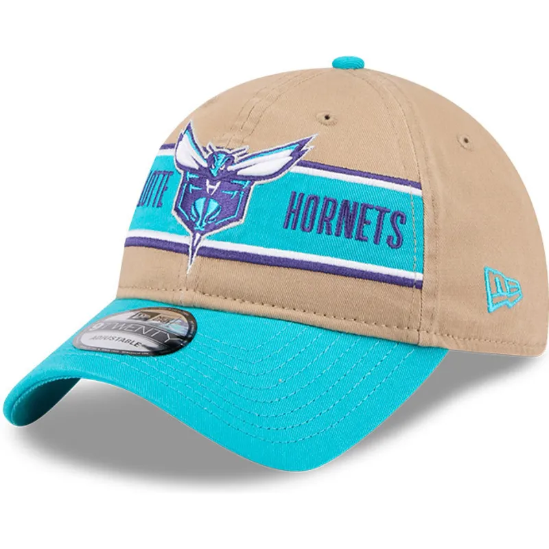 siltovka-zaoblena-hneda-nastavitelny-9twenty-draft-2024-charlotte-hornets-nba-new-era