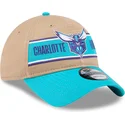 siltovka-zaoblena-hneda-nastavitelny-9twenty-draft-2024-charlotte-hornets-nba-new-era