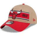 siltovky-zaoblena-hneda-nastavitelny-pasik-9twenty-draft-2024-chicago-bulls-nba-new-era