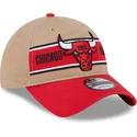 cap-zaoblena-brown-adjustable-strap-9twenty-draft-2024-chicago-bulls-nba-new-era