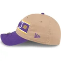 cap-zaoblena-brown-adjustable-strap-9twenty-draft-2024-los-angeles-lakers-nba-new-era