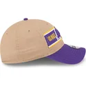 cap-zaoblena-brown-adjustable-strap-9twenty-draft-2024-los-angeles-lakers-nba-new-era