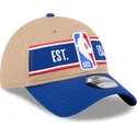 cap-zaoblena-brown-adjustable-strap-9twenty-draft-2024-nba-new-era