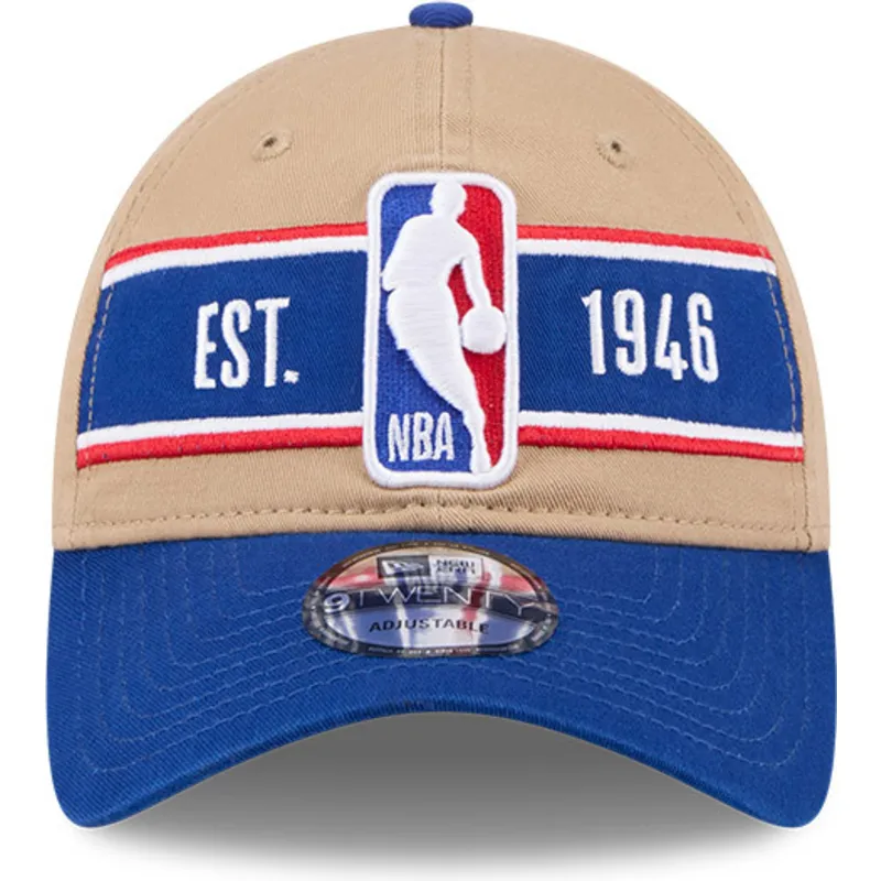 siltovky-zaoblena-hneda-nastavitelny-pasik-9twenty-draft-2024-nba-new-era