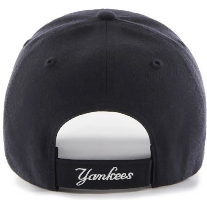 cap-zaoblena-navy-blue-adjustable-strap-new-york-yankees-mlb-47-brand cap-zaoblena-navy-blue-adjustable-strap-new-york-yankees-mlb-47-brand