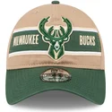 siltovka-zaoblena-hneda-nastavitelny-9twenty-draft-2024-milwaukee-bucks-nba-new-era