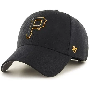 cap-zaoblena-black-adjustable-strap-pittsburgh-pirates-mlb-47-brand