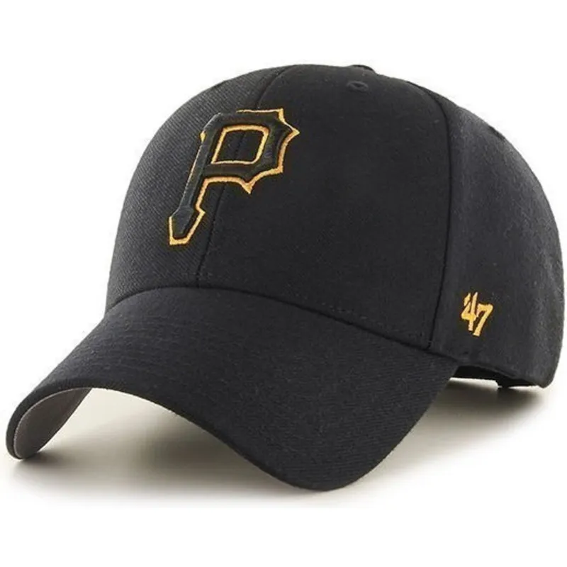 cap-zaoblena-black-adjustable-strap-pittsburgh-pirates-mlb-47-brand cap-zaoblena-black-adjustable-strap-pittsburgh-pirates-mlb-47-brand