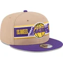 cap-rovna-brown-snapback-9fifty-draft-2024-los-angeles-lakers-nba-new-era
