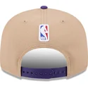 siltovka-rovna-hneda-snapback-9fifty-draft-2024-los-angeles-lakers-nba-new-era